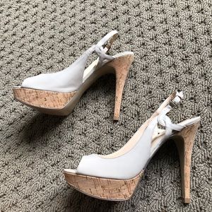 Guess patent platform heels